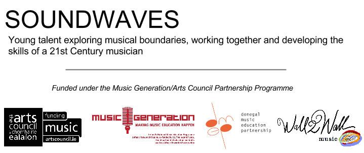 Soundwaves website header